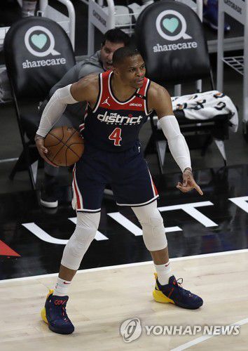 러셀 웨스트브룩[AP=연합뉴스]