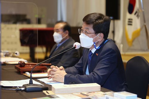 발언하는 최교진 시도교육감협의회 회장[시도교육감협의회 제공. 재판매 및 DB 금지]