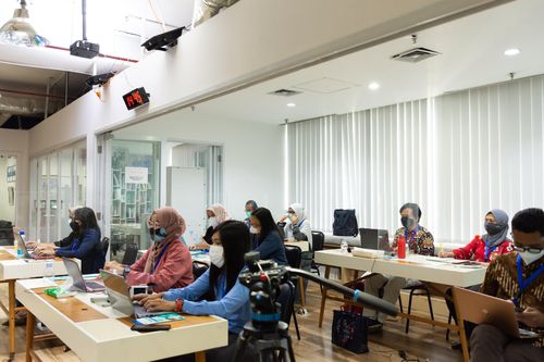 4월에 열린 인도네시아 차세대 언론인 네트워크 1차 포럼[국제교류재단(KF) 자카르타사무소 제공]