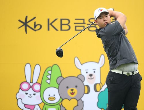 김주형의 드라이버 티샷.[KPGA 제공. 재판매 및 DB 금지]