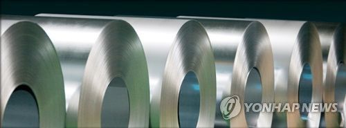 아연도금강판[동국제강 제공·자료사진. 재판매 및 DB 금지]