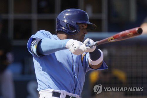 빅리그 입성을 앞둔 특급 유망주 원더 프랑코[AP=연합뉴스 자료사진]