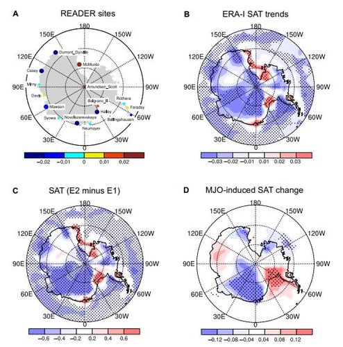1979~2014년 남반구 여름철 남극 표면온도 변화 [Science Advances 논문 캡처. 재판매 및 DB 금지]
