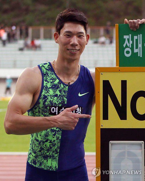 장대높이뛰기 진민섭, 도쿄올림픽 출전권 획득[대한육상연맹 제공. 재판매 및 DB 금지] photo@yna.co.kr