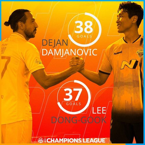 데얀의 ACL 역대 최다득점을 알린 ACL 트위터 계정[2021 ACL 트위터 캡처. 재판매 및 DB 금지]