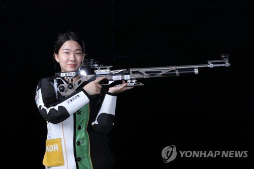 2020 도쿄 올림픽 출전을 앞둔 사격 권은지[대한사격연맹 제공. 재판매 및 DB 금지]