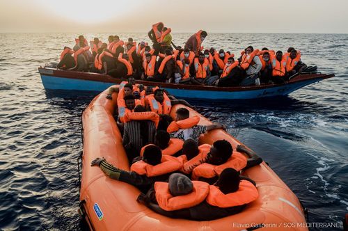 [ SOS 메디테라네 트위터(@SOSMedIntl) 캡쳐=연합뉴스. 재판매 및 DB금지]