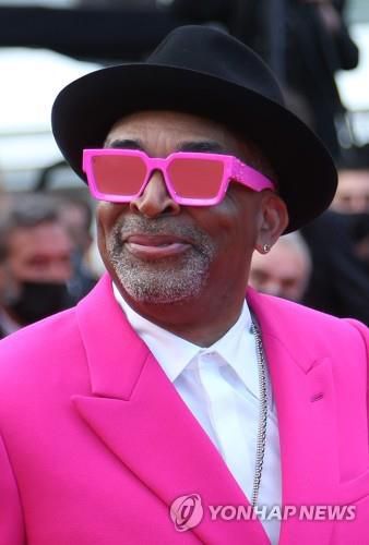 제74회 칸 국제영화제 경쟁 부문 심사위원장을 맡은 미국 영화감독 스파이크 리[UPI=연합뉴스 자료사진]