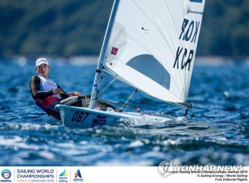 요트 국가대표 하지민[대한요트협회 사진 제공]