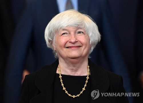 재닛 옐런 미국 재무장관[AFP=연합뉴스 자료사진]
