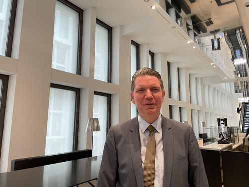 (베를린=연합뉴스) 이 율 특파원 = 연합뉴스와 인터뷰하는 라스 크리스티안 코흐 국립 아시아·민속학 박물관장. 2021.7.19