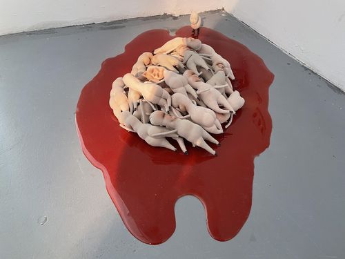 김시영 작가의 반복 시리즈 [뮌헨=연합뉴스 이 율 특파원]