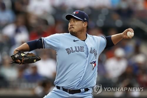 류현진[게티이미지/AFP=연합뉴스]
