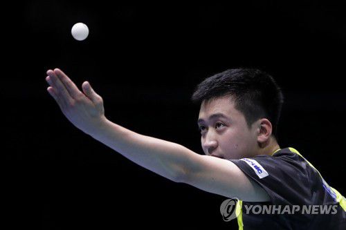남자탁구 정영식 [EPA=연합뉴스 자료 사진]