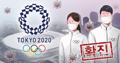 코로나19 유행 속 도쿄올림픽(PG). [홍소영 제작] 일러스트
