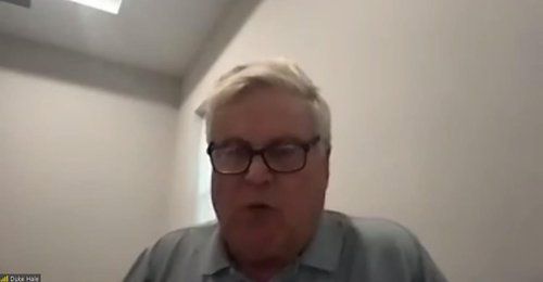 듀크 헤일 미 HAAH 회장 [줌 화면 캡처. 재판매 및 DB 금지] photo@yna.co.kr