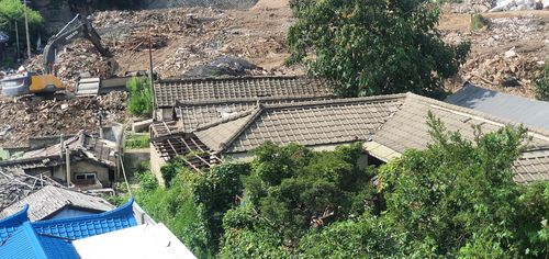 준상이네 주변 철거 공사[촬영 이상학]