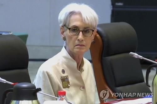 웬디 셔먼 미국 국무부 부장관 [AP=연합뉴스 자료사진]
