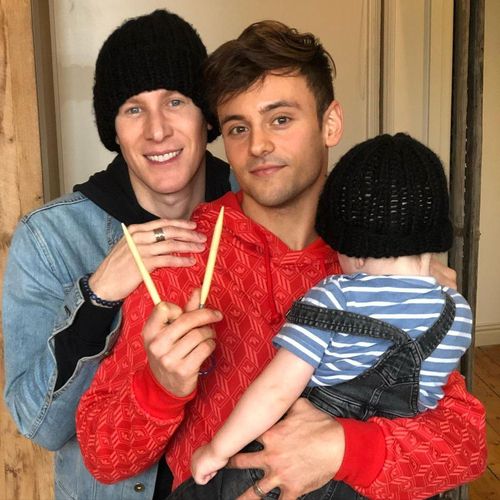 토마스 데일리 가족[토마스 데일리 인스타그램 캡처. 재판매 및 DB 금지]