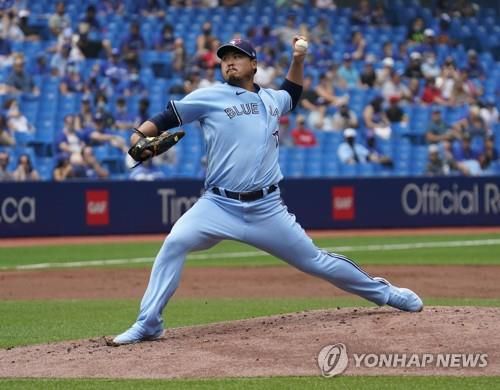 류현진[USA투데이스포츠=연합뉴스]