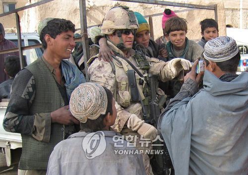 2007년 아프가니스탄에 파병된 캐나다 군. [EPA=연합뉴스 자료사진]
