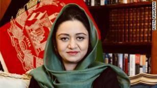 로야 라흐마니 주미 아프간 대사[CNN 홈페이지. 재판매 및 DB 금지]