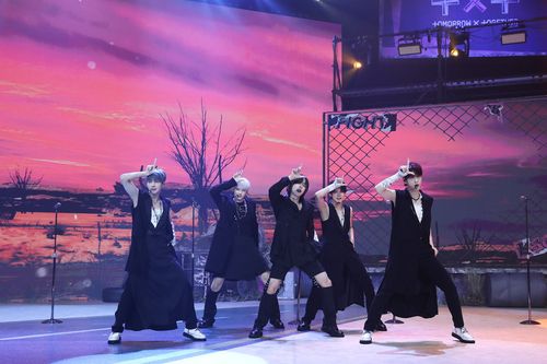 보이그룹 투모로우바이투게더(TXT)[빅히트뮤직 제공. 재판매 및 DB 금지]