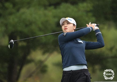 이가영의 티샷.[KLPGA 제공. 재판매 및 DB 금지]