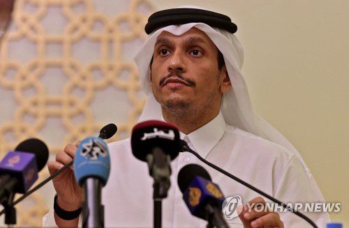 알사니 카타르 외무장관[AFP=연합뉴스]