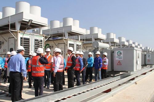 2018년 미얀마 밍잔 지역에서 가동 중인 발전소 모습(자료사진)[글로벌뉴라이트오브미얀마 제공/미얀마 나우 캡처. 재판매 및 DB 금지]