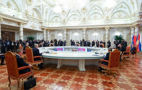 CSTO 정상회의 모습[타스=연합뉴스 자료사진]