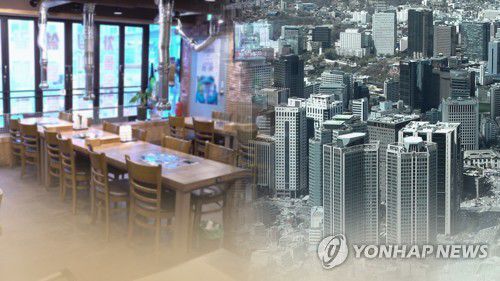 더 얼어붙은 자영업…대기업마저 '비상 전환' (CG)[연합뉴스TV 제공]