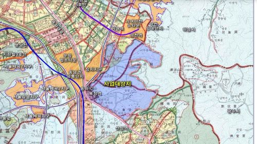 위례신도시 공동주택사업 대상지[성남도시개발공사 공모지침서 캡쳐. 재판매 및 DB 금지]