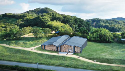 정암리 와요지 보호각 조감도[부여군 제공. 재판매 및 DB 금지]