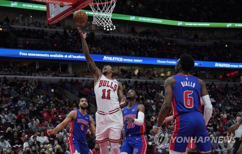 슛 시도하는 더로전[USA TODAY Sports=연합뉴스]