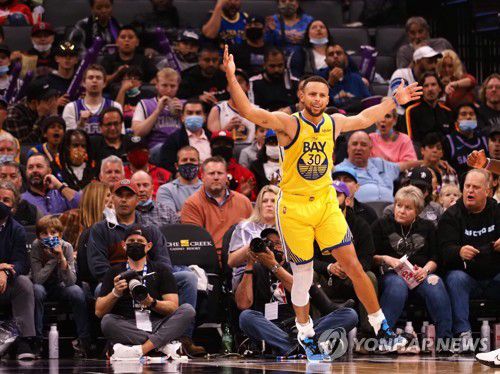 스테픈 커리[USA TODAY Sports=연합뉴스]