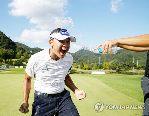 9월 DGB금융그룹 어바인오픈에서 우승한 박상현. [KPGA 제공. 재판매 및 DB 금지] photo@yna.co.kr