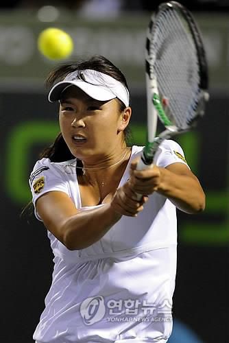 펑솨이의 2009년 경기 모습[EPA.연합뉴스 자료사진]