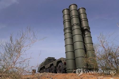 러시아제 S-400 지대공 미사일 [EPA 연합뉴스 자료사진. 재판매 및 DB 금지]