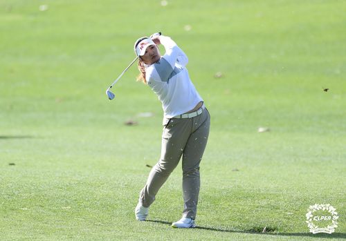 유해란의 아이언샷.[KLPGA 제공. 재판매 및 DB 금지]