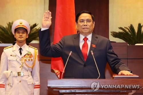 팜 민 찐 베트남 총리. [EPA=연합뉴스 자료사진]