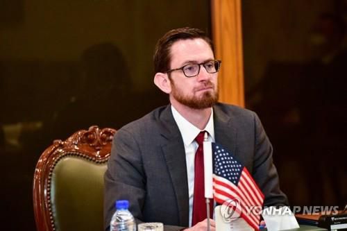 토머스 웨스트 아프간 미국 특사[EPA 연합뉴스 자료사진. 재판매 및 DB 금지]