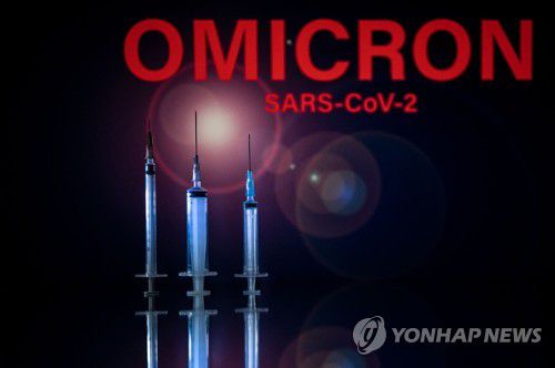 오미크론 변이[AFP=연합뉴스 자료사진, 재배포 및 DB 금지]