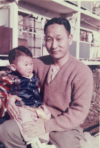 젊은 시절의 이학래 씨[동진회를 응원하는 모임 제공, 재판매 및 DB 금지]