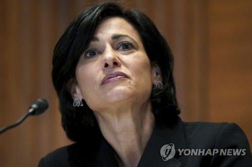 로셸 월렌스키 미국 질병통제예방센터(CDC) 국장[AP 연합뉴스 자료사진. 재판매 및 DB 금지]