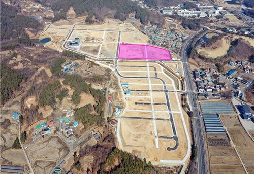 국립 동아시아 역사도시진흥원 건립 예정지[부여군 제공. 재판매 및 DB 금지]