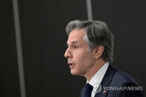 토니 블링컨 미국 국무부 장관[로이터 연합뉴스 자료사진. 재배포 및 DB 금지]