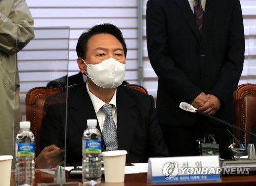 국민의힘 윤석열 대선후보[국회사진기자단]