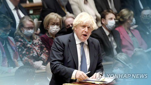 보리스 존슨 영국 총리[연합뉴스 자료사진]