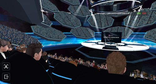 시랑 내 가상 극장에서 진행 중인 바이두 개발자 대회[시랑 PC버전 화면 캡처]